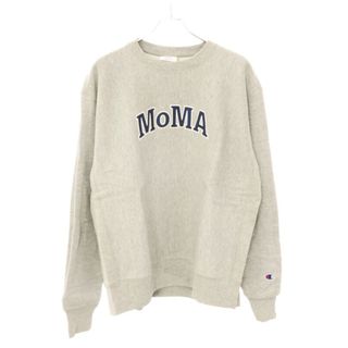 チャンピオン(Champion)のChampion × MoMA Design チャンピオン × モマ デザインストア REVERSE WEAVE スウェットトレーナー グレー XXL(スウェット)