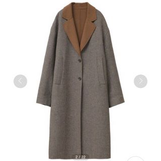 クラネ(CLANE)のClane NEP TWEED RIVER COAT(ロングコート)