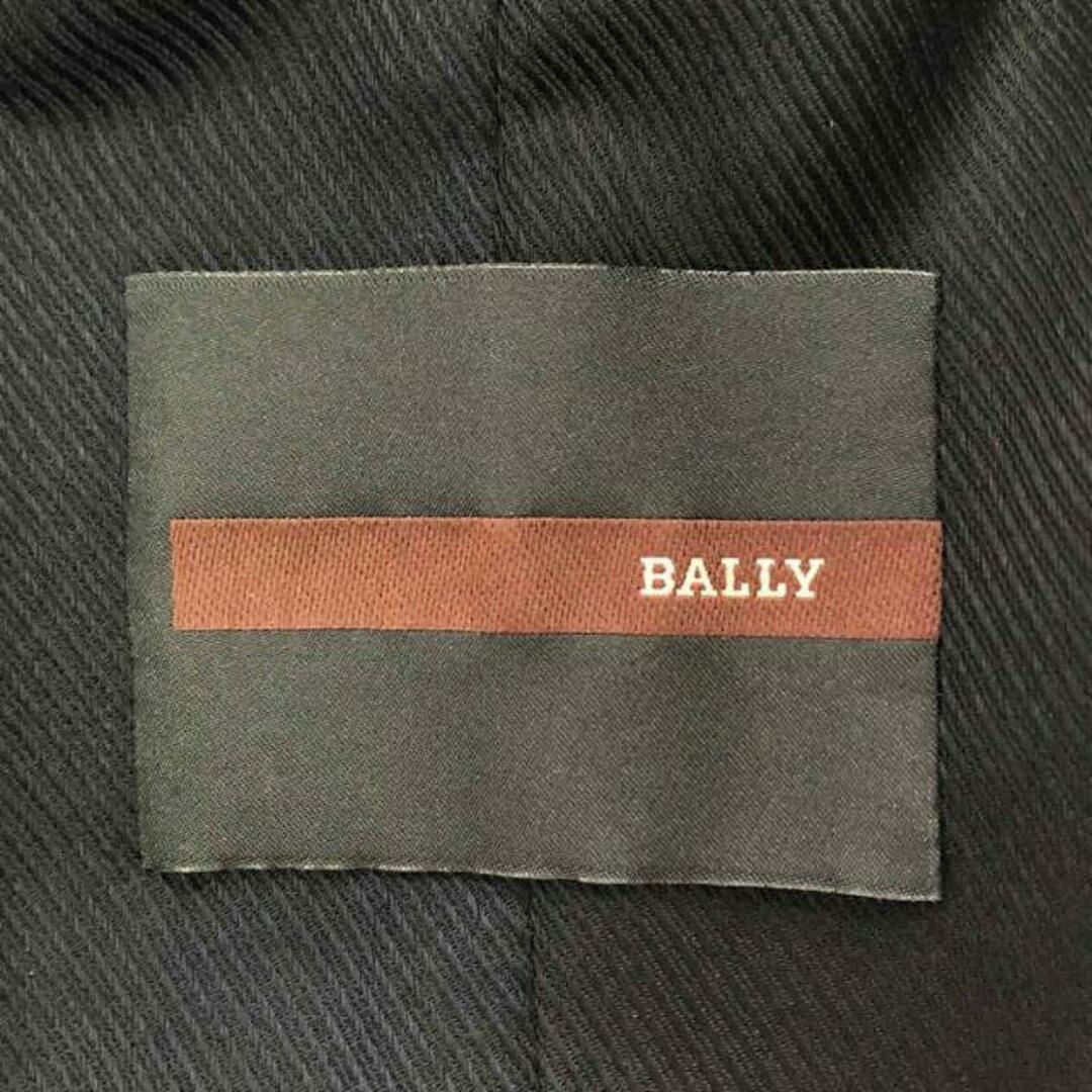 Bally(バリー)のBALLY / バリー | ラムレザー ハンドステッチ 3B テーラードジャケット | 50 | ブラック | メンズ メンズのジャケット/アウター(その他)の商品写真