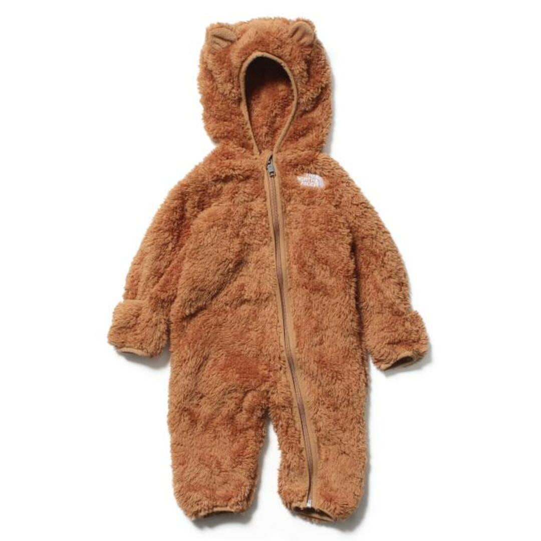 THE NORTH FACE(ザノースフェイス)の【新品未使用】 THE NORTH FACE ザ ノースフェイス キッズ ベビー フリース ワンピース くま BABY BEAR ONE PIECE NF0A7UMD 【24M（18カ月-24カ月）/ALMOND BUTTER】 キッズ/ベビー/マタニティのベビー服(~85cm)(ロンパース)の商品写真