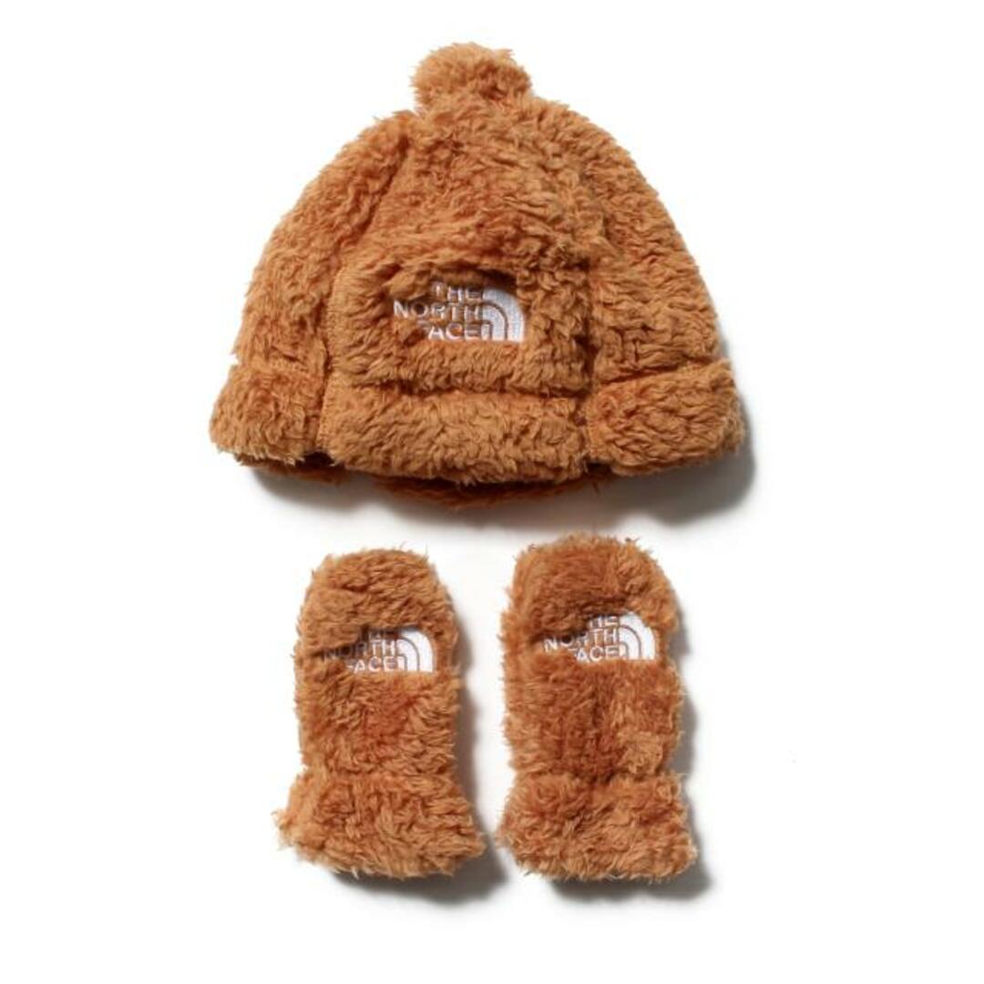 THE NORTH FACE(ザノースフェイス)の【新品未使用】 THE NORTH FACE ザ ノースフェイス キッズ ベビー 帽子 手袋 ギフト BABY SUAVE OSO GIFT SET NF0A7WK4 【06M（0カ月-6カ月）/ALMOND BUTTER】 キッズ/ベビー/マタニティのこども用ファッション小物(帽子)の商品写真