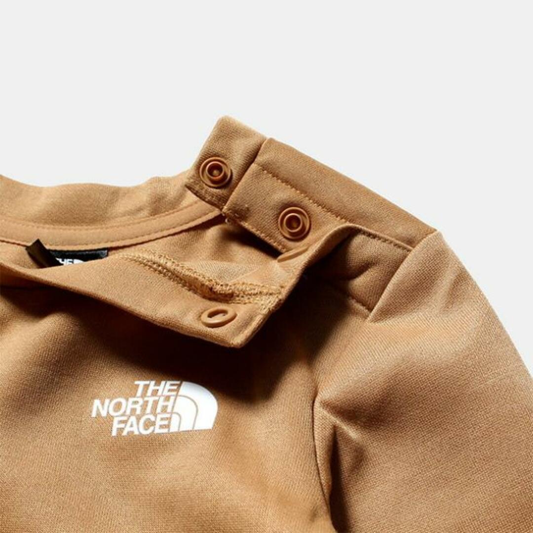 THE NORTH FACE(ザノースフェイス)の【新品未使用】 THE NORTH FACE ザ ノースフェイス キッズ ベビー 上下セットアップ スウェット パジャマ NF0A8551 【0M（0カ月-3カ月）/ALMOND BUTTER】 キッズ/ベビー/マタニティのベビー服(~85cm)(その他)の商品写真