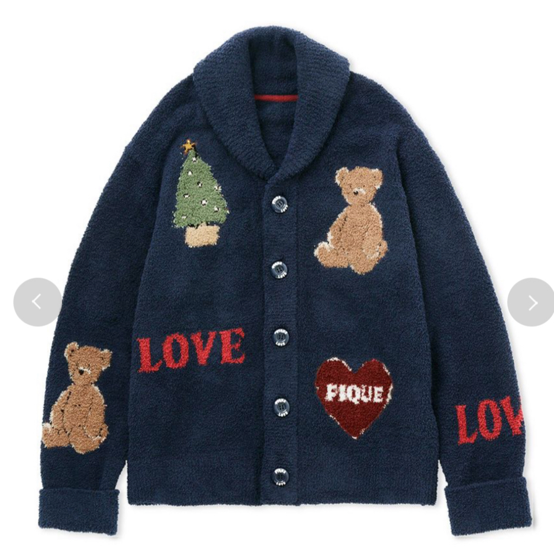 HOLIDAY】【HOMME】ジャガードショールカーディガン HOLIDAY】【HOMME】ジャガードショールカーディガン