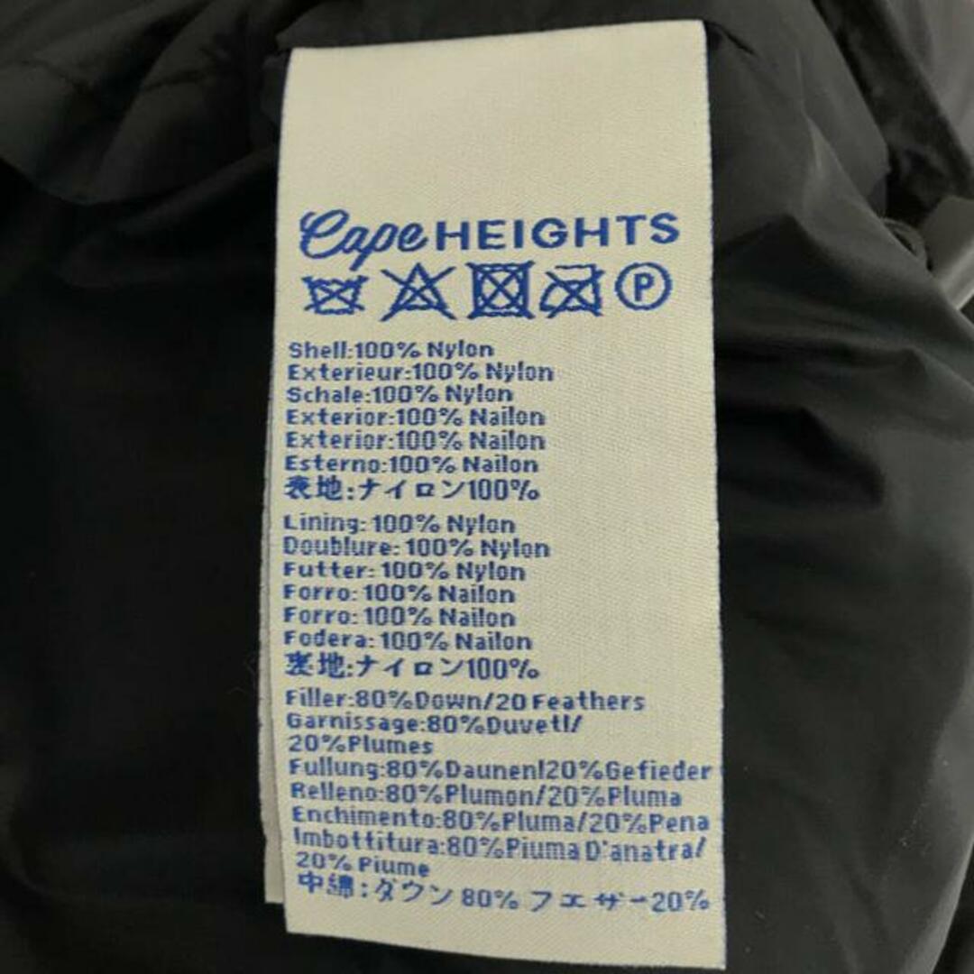 Cape HEIGHTS(ケープハイツ)のCape Heights / ケープハイツ | ダウンジャケット | S | ブラック | レディース レディースのジャケット/アウター(その他)の商品写真