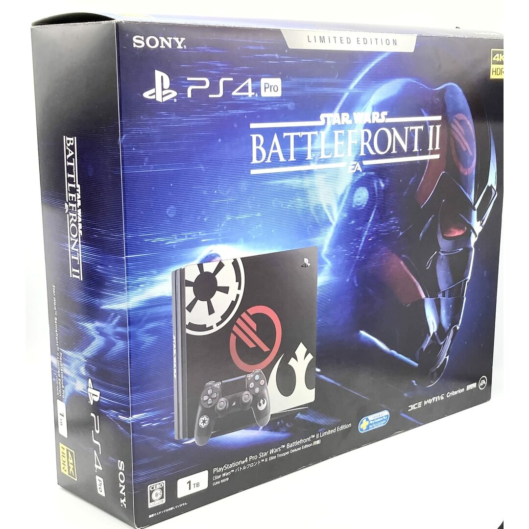 ゲームソフト/ゲーム機本体PS4 Pro Star Wars Battlefront II Limited