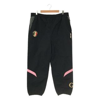 グッチ(Gucci)のGUCCI / グッチ | 2022AW | × PALACE ナイロントラックパンツ | XL | ブラック/カーキ | メンズ(その他)