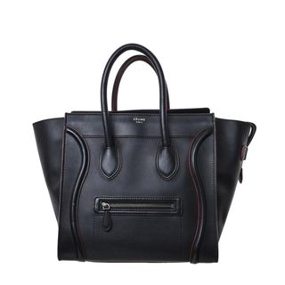 セリーヌ(celine)のCELINE スムースカーフ ミディアムショッパー ラゲージ ハンドバッグ(ハンドバッグ)