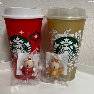 スターバックスコーヒー(Starbucks Coffee)のスタバ　ホリデーリ　ユーザブルカップ　セット(タンブラー)