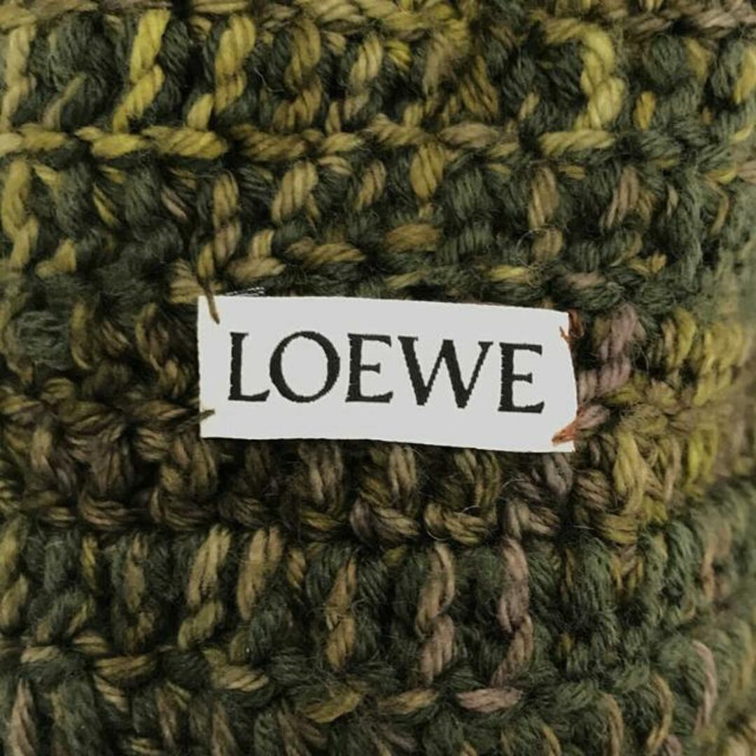 LOEWE(ロエベ)のLOEWE / ロエベ | 2019AW | ウィリアム・ド・モーガン カプセルコレクション dinosaur ストール | グリーン系 レディースのファッション小物(ストール/パシュミナ)の商品写真