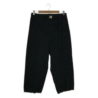 サカイ(sacai)のsacai / サカイ | 2021SS | COTTON OXFORD PANTS / コットン ベルテッド パンツ | 1 | ブラック | メンズ(その他)