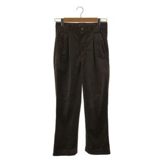 foufou / フーフー | corduroy straight pants / コーデュロイ ストレートパンツ | 0 | ブラウン | レディース(その他)