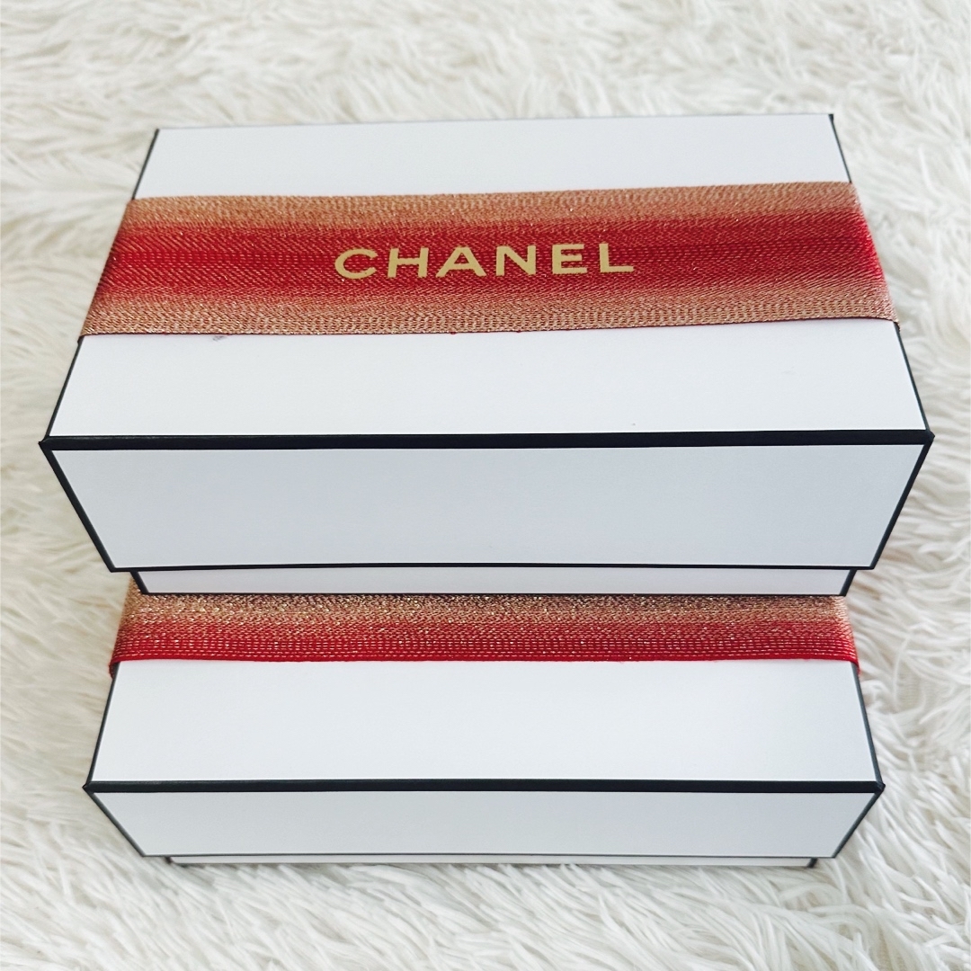 CHANEL - シャネル ギフトボックス 2箱 ホリデー限定の通販 by CHANEL - シャネル ギフトボックス 2箱 ホリデー限定の通販 by