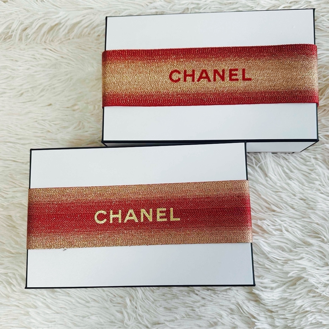 CHANEL - シャネル ギフトボックス 2箱 ホリデー限定の通販 by CHANEL - シャネル ギフトボックス 2箱 ホリデー限定の通販 by