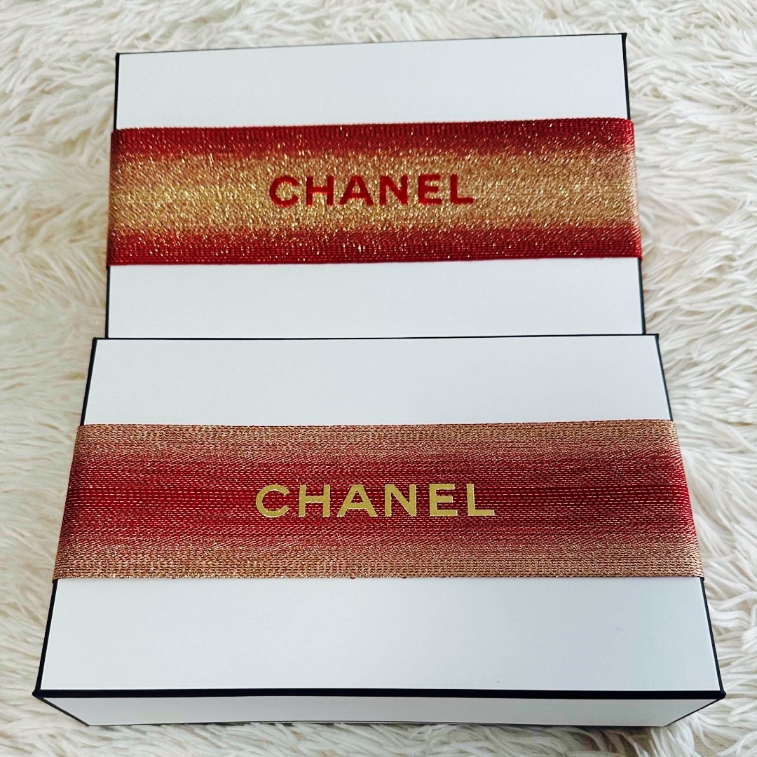 CHANEL - シャネル ギフトボックス 2箱 ホリデー限定の通販 by CHANEL - シャネル ギフトボックス 2箱 ホリデー限定の通販 by