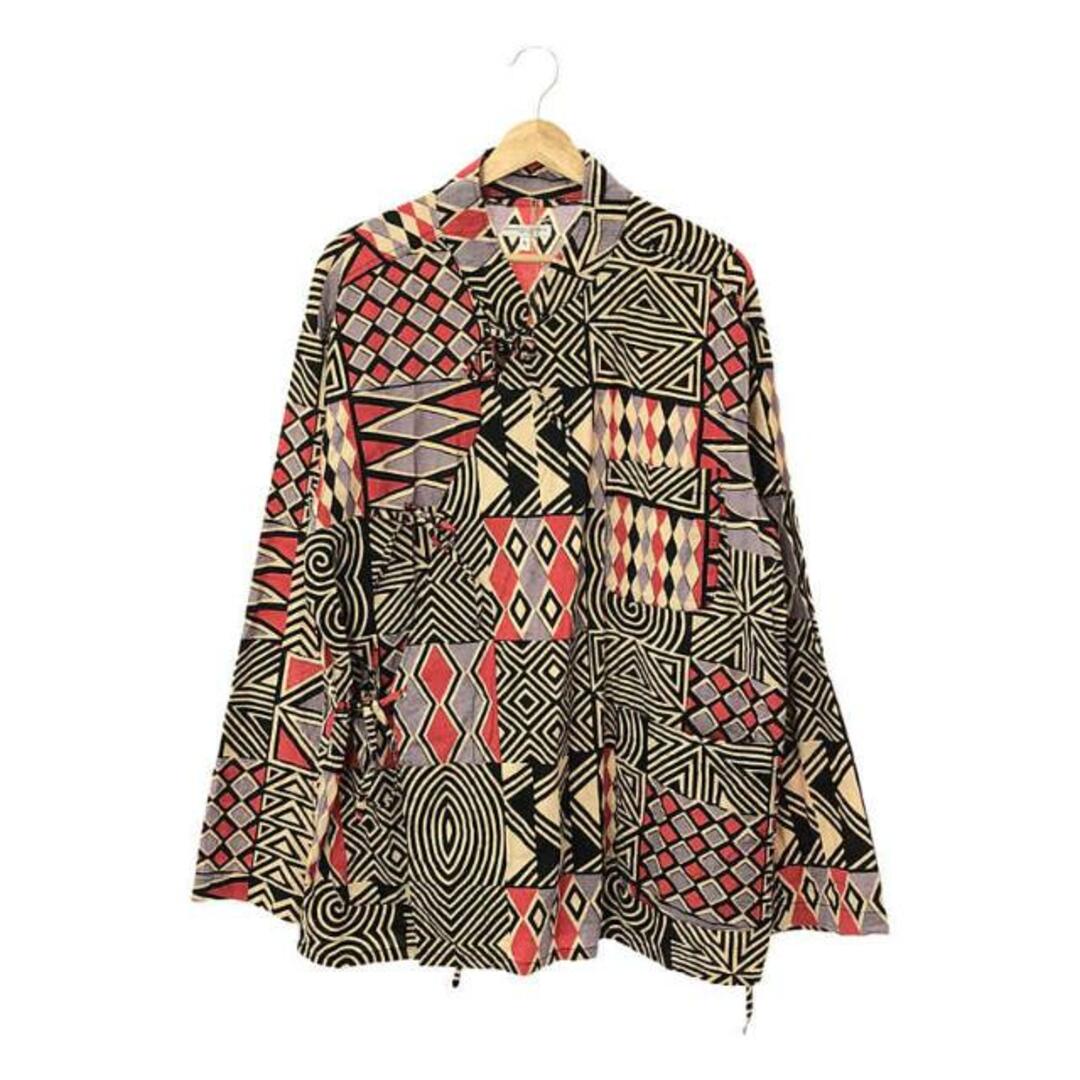 Engineered Garments(エンジニアードガーメンツ)の【新品】  Engineered Garments / エンジニアドガーメンツ | 2023SS | Tibet Print Shirt / 総柄 スタンドカラー オーバー チベットシャツ | S | マルチカラー | メンズ メンズのトップス(Tシャツ/カットソー(七分/長袖))の商品写真