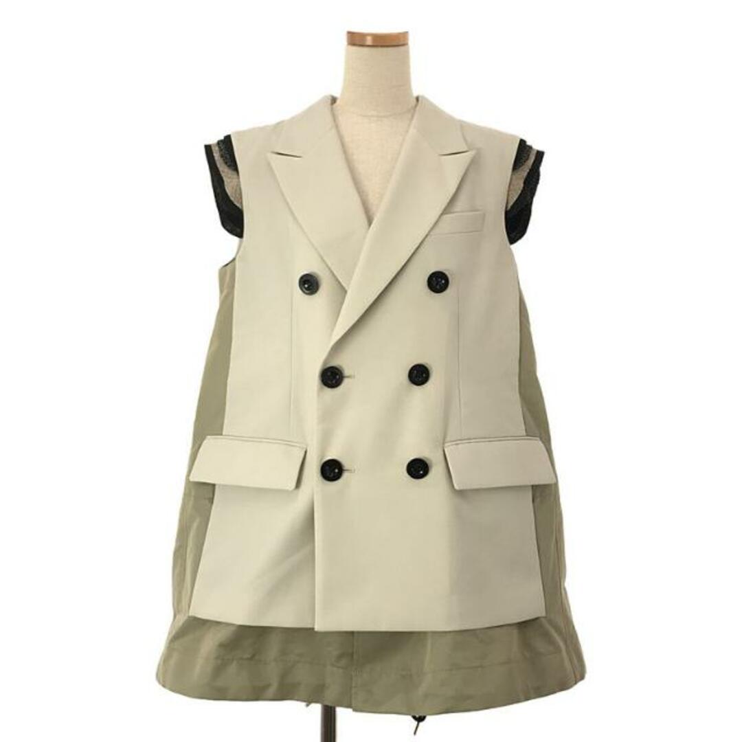 sacai - 【美品】 sacai / サカイ | 2023SS | Suiting Mix Vest sacai - 【美品】 sacai / サカイ | 2023SS | Suiting Mix Vest