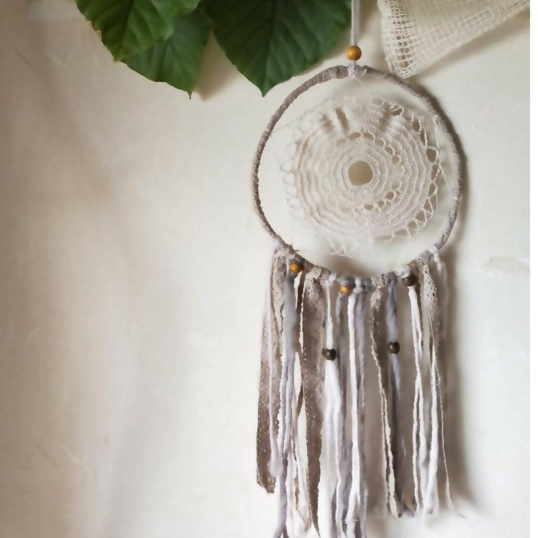 ドリームキャッチャー☆Dream catcher☆Boho (B) ハンドメイドのインテリア/家具(インテリア雑貨)の商品写真