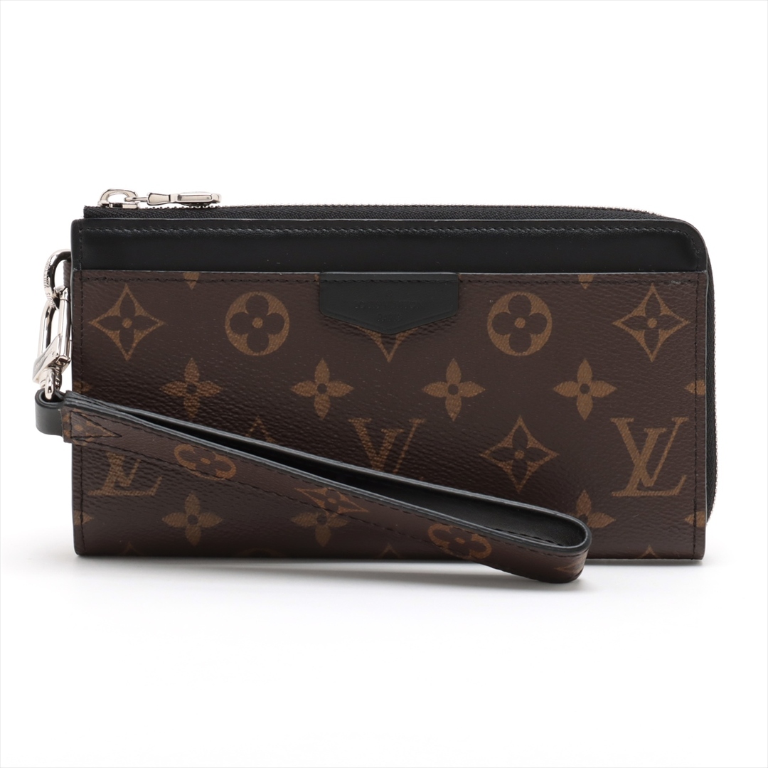 LOUIS VUITTON - ヴィトン ジッピードラゴンヌ   ブラック×ブラウン メンズ 長財布