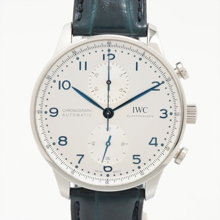 インターナショナルウォッチカンパニー(IWC)のIWC ポルトギーゼ クロノグラフ SS×革   メンズ 腕時計(腕時計(アナログ))