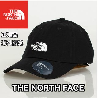 ザノースフェイス(THE NORTH FACE)のノースフェイス キャップ 帽子 ハット レディース 刺繍 ユーズド加工 ブラック(キャップ)