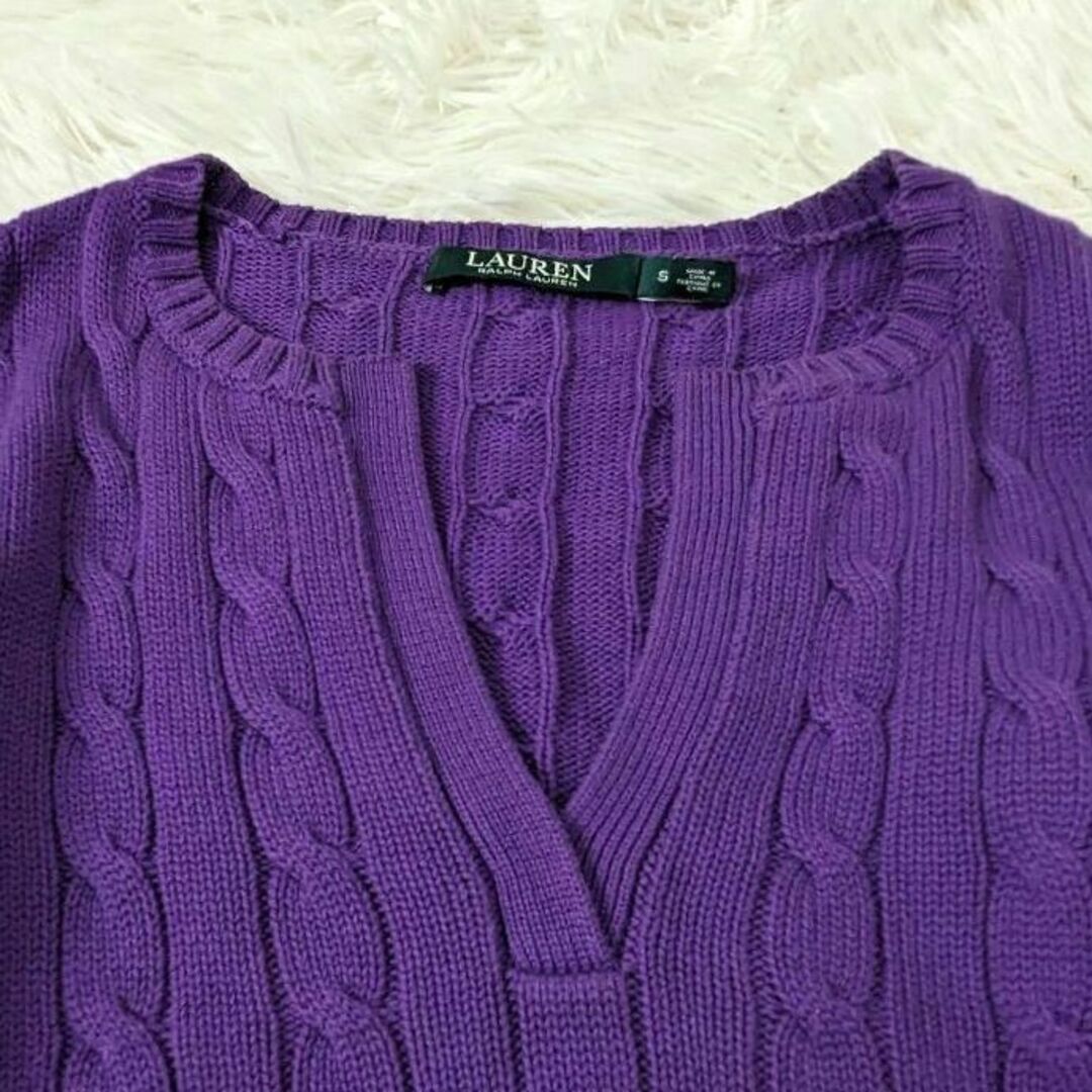送料無料の通販 Ralph Lauren - 良品 ラルフローレン ケーブル編み ニット ニット+セーター