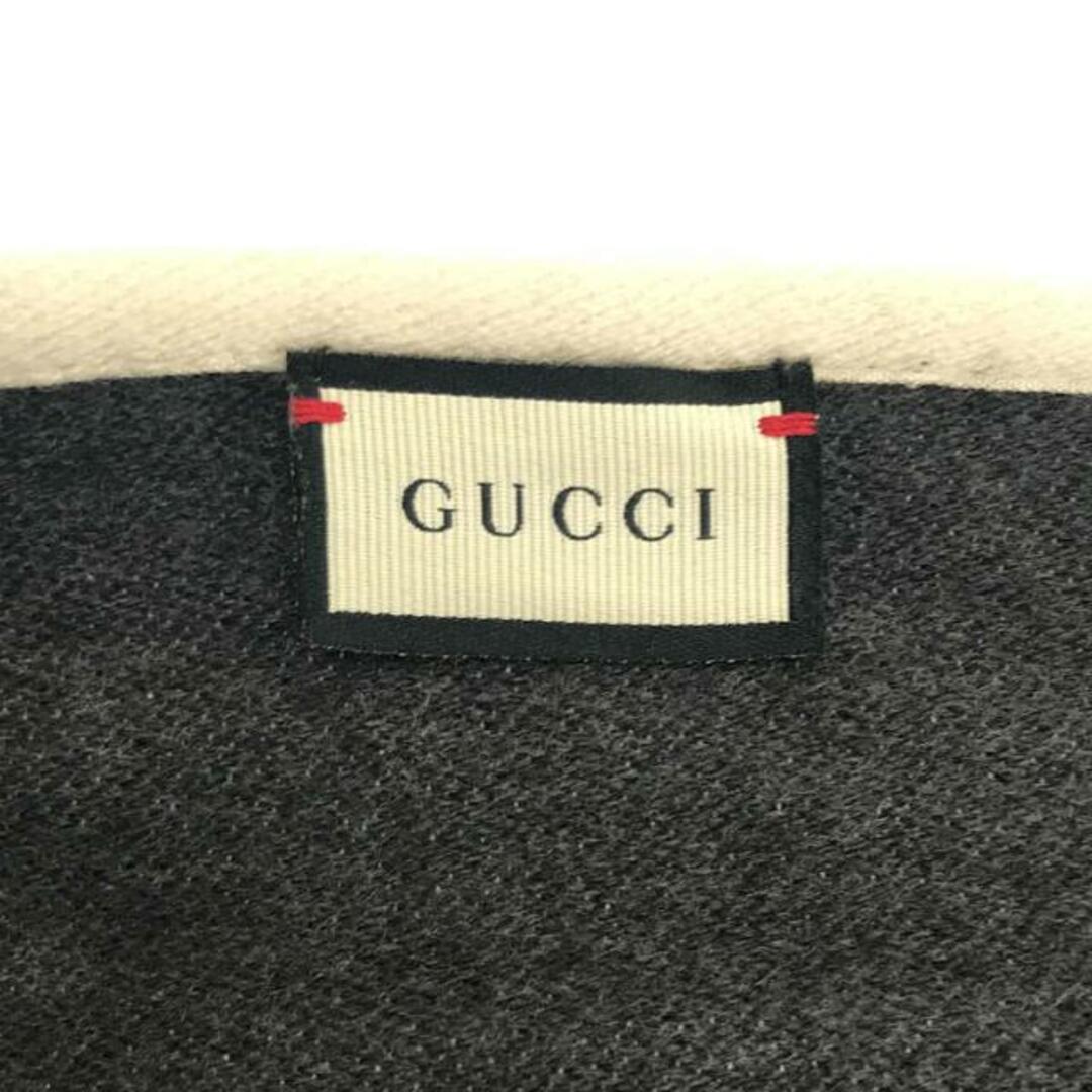 Gucci(グッチ)のGUCCI / グッチ | 2020SS | インターロッキングG ポンチョストール | グレー/キャメル レディースのファッション小物(ストール/パシュミナ)の商品写真