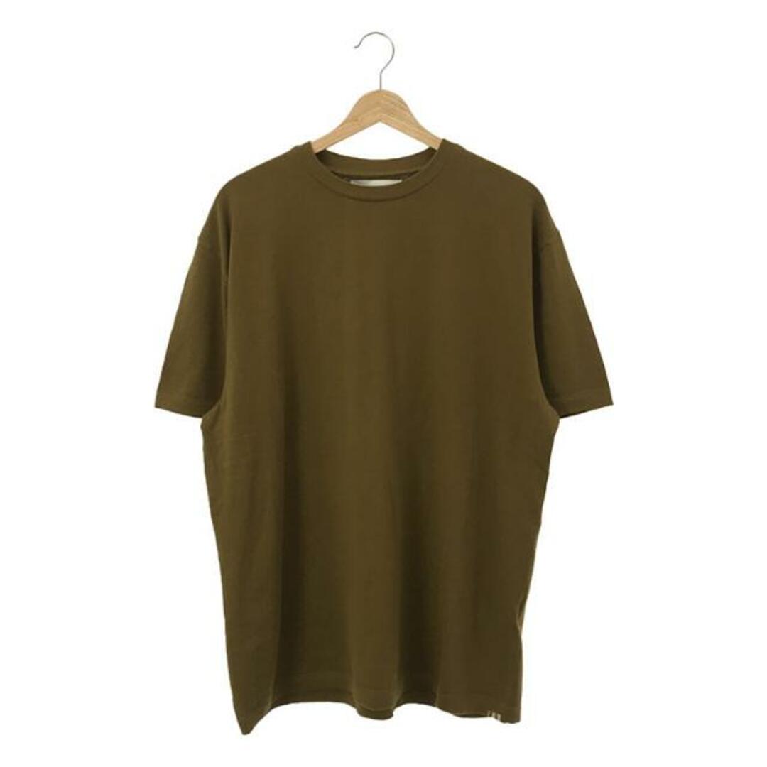 Tシャツ(半袖/袖なし)【美品】  extreme cashmere / エクストリームカシミヤ | extreme cashmere クルーネックトップス | F | カーキ | レディース