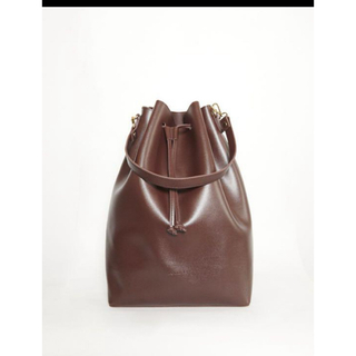 ランデブー　RANDEBOO  Bucket bag ダークブラウン