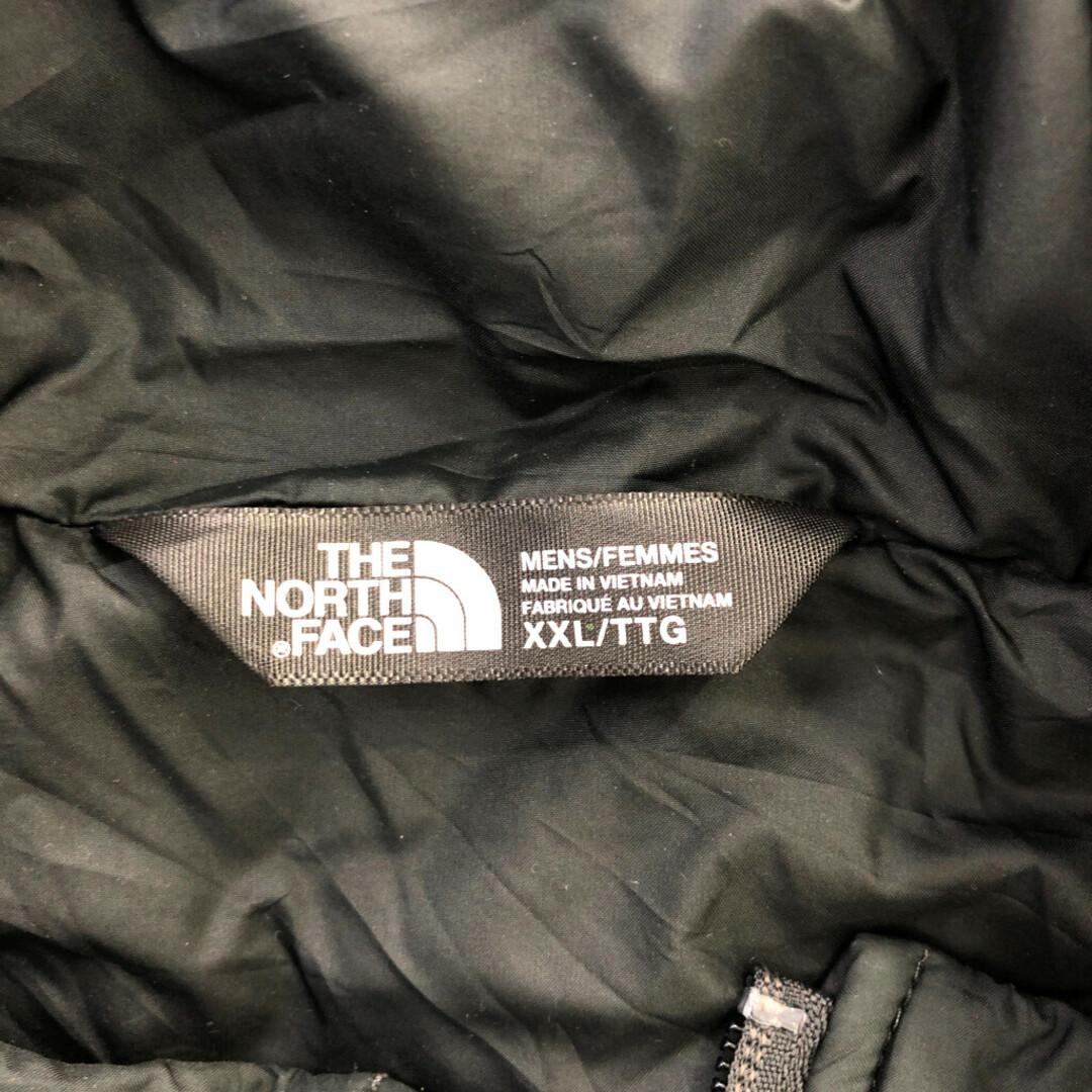 THE NORTH FACE(ザノースフェイス)のSALE///// THE NORTH FACE ノースフェイス 中綿ベスト 大きいサイズ 刺繍  アウトドア キャンプ ブラック (メンズ XXL)  P3076 メンズのトップス(ベスト)の商品写真