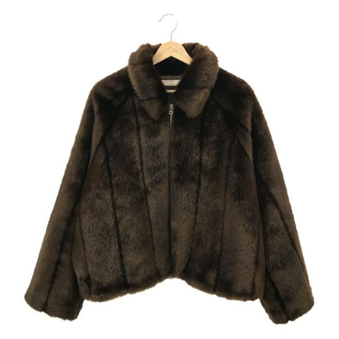 美品】 LEINWANDE / ラインヴァンド | Fur Jacket フェイク 美品】 LEINWANDE / ラインヴァンド | Fur Jacket フェイク