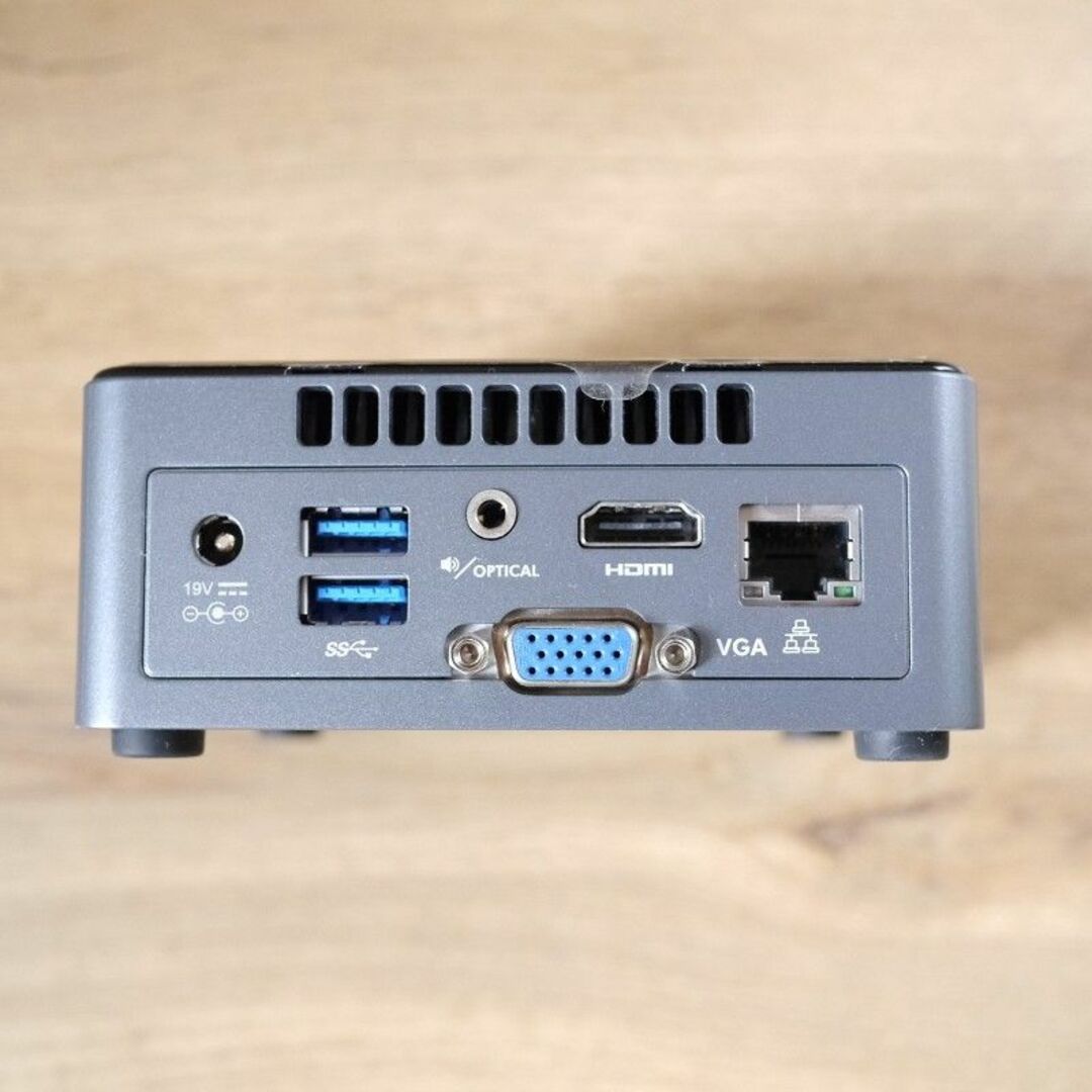 Intel NUC BOXNUC6CAYH 8GB スマホ/家電/カメラのPC/タブレット(デスクトップ型PC)の商品写真