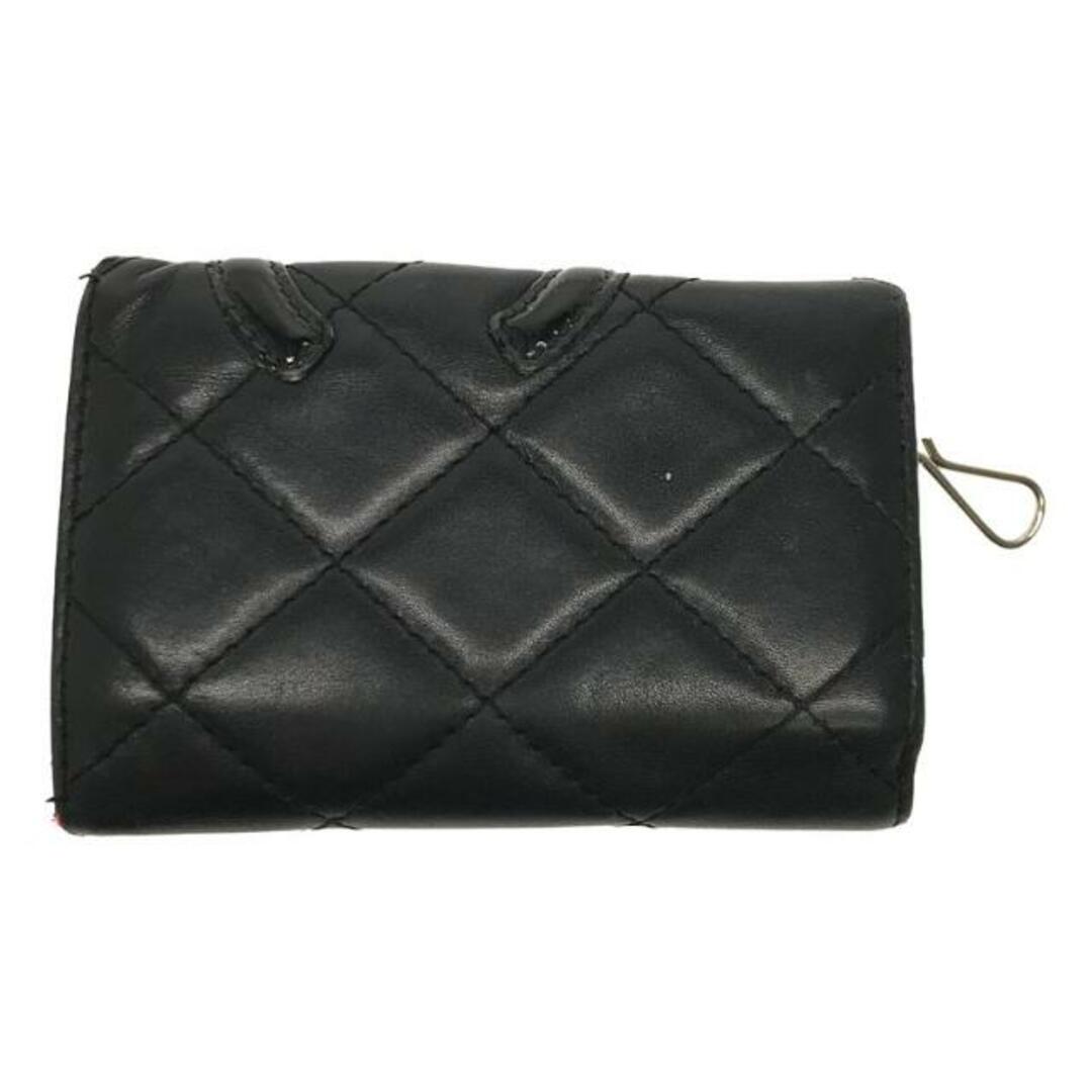 CHANEL シャネル マトラッセ キーケース ラムスキンブラック A-1743 CHANEL シャネル マトラッセ キーケース ラムスキンブラック A-1743