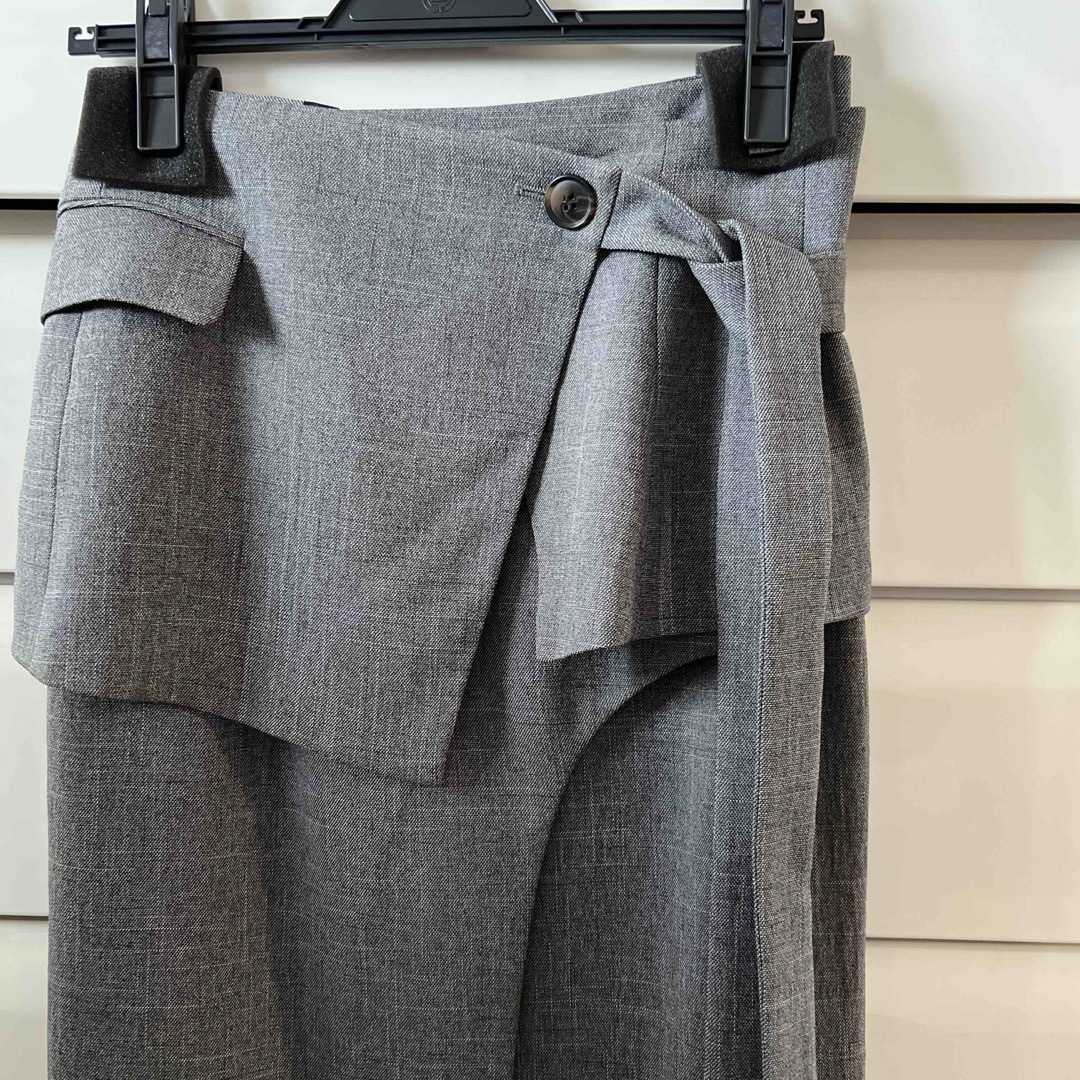 FRAY I.D(フレイアイディー)のフレイアイディー　ベルト付きスカート レディースのスカート(ロングスカート)の商品写真