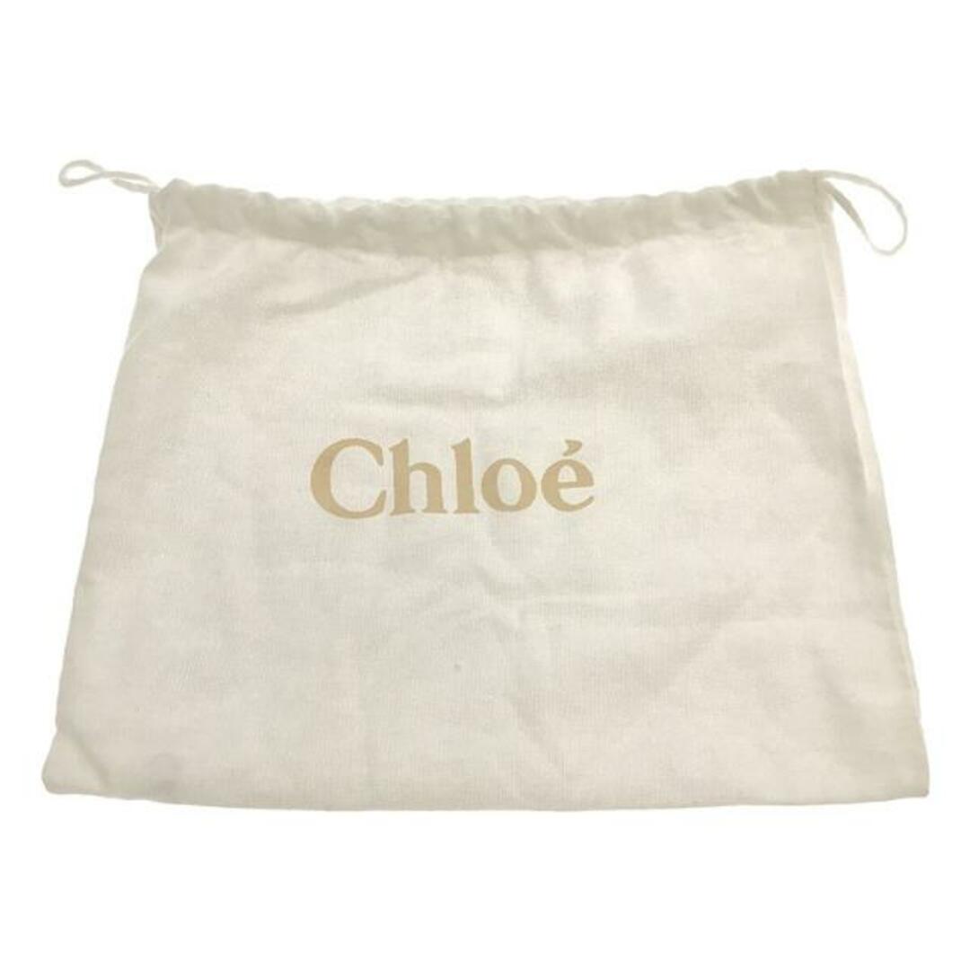 Chloe(クロエ)の【美品】  Chloe / クロエ | Woody mini / 2way ショルダー付き ウッディ ミニ レザー切替 ハンドバッグ | ベージュ | レディース レディースのバッグ(ショルダーバッグ)の商品写真