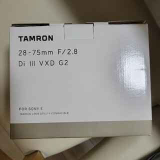 タムロン(TAMRON)のタムロン カメラレンズ 28-75mm F2.8 Di III VXD G2 /(レンズ(ズーム))