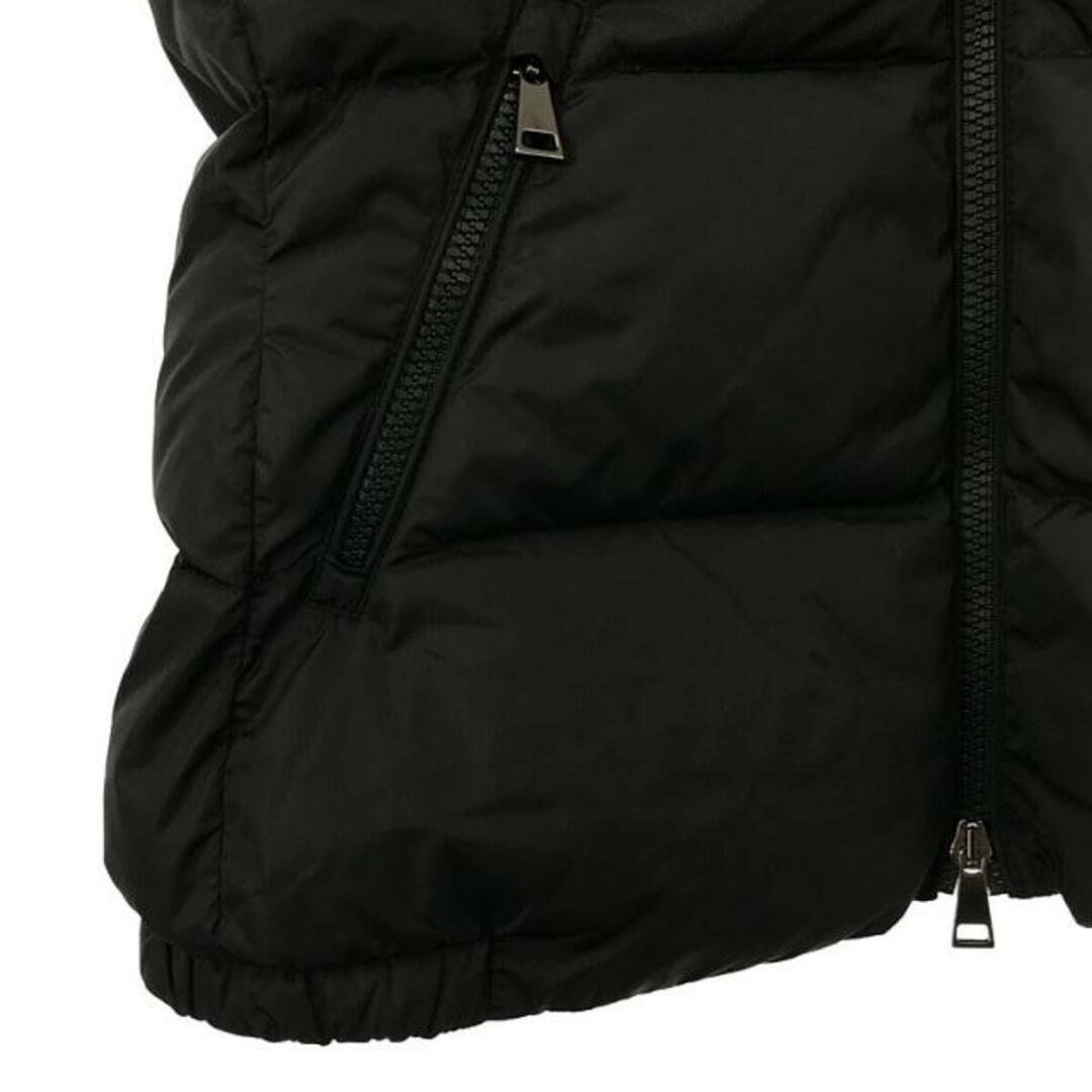 MONCLER(モンクレール)のMONCLER / モンクレール | GALLINULE GILET ボアベスト | TG2 | ブラック | レディース レディースのトップス(ベスト/ジレ)の商品写真