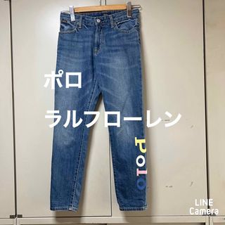 ポロラルフローレン(POLO RALPH LAUREN)のポロラルフローレン　プリントデニム　150 大人S(デニム/ジーンズ)