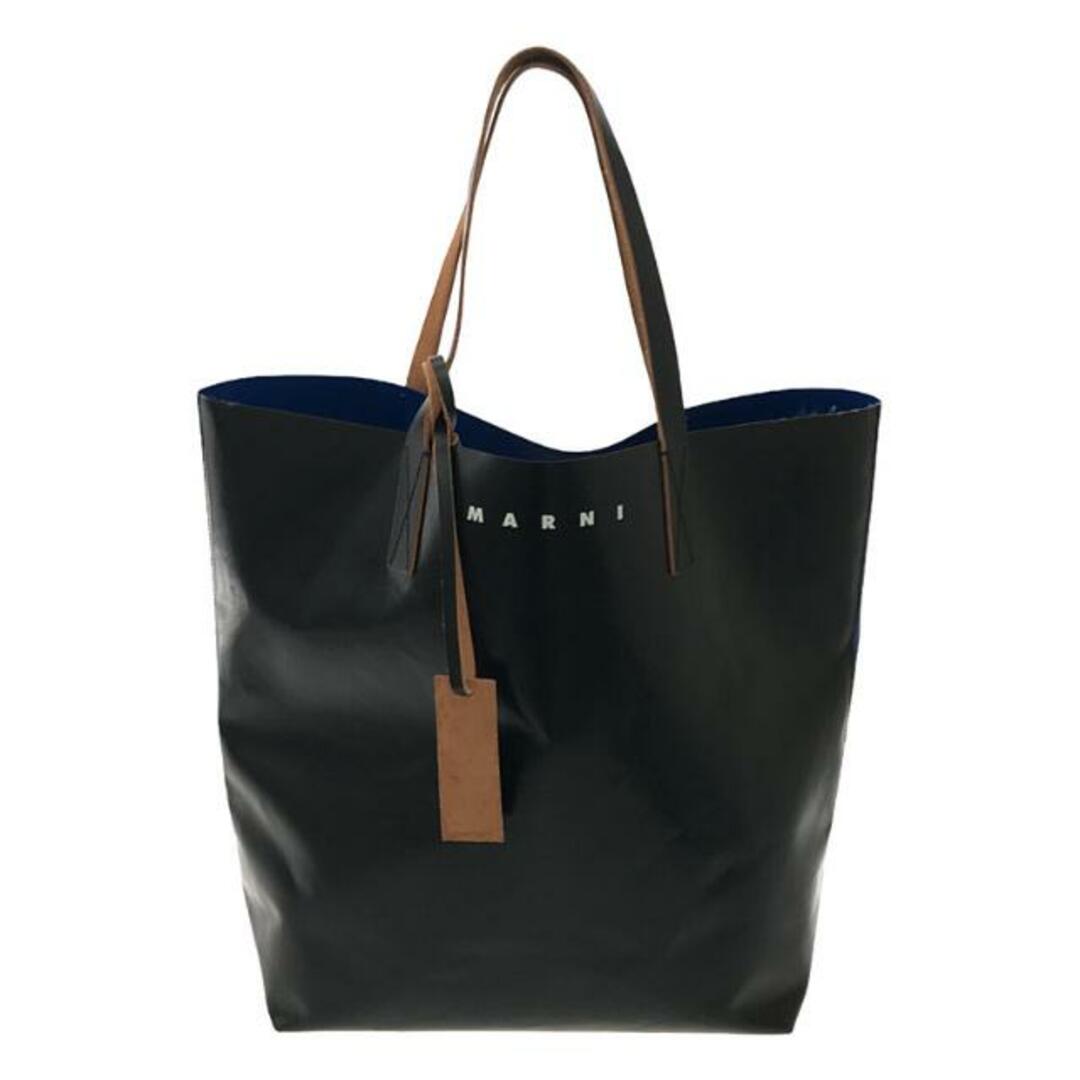 MARNI - MARNI / マルニ | バイカラー PVC ビッグトートバッグ MARNI - MARNI / マルニ | バイカラー PVC ビッグトートバッグ