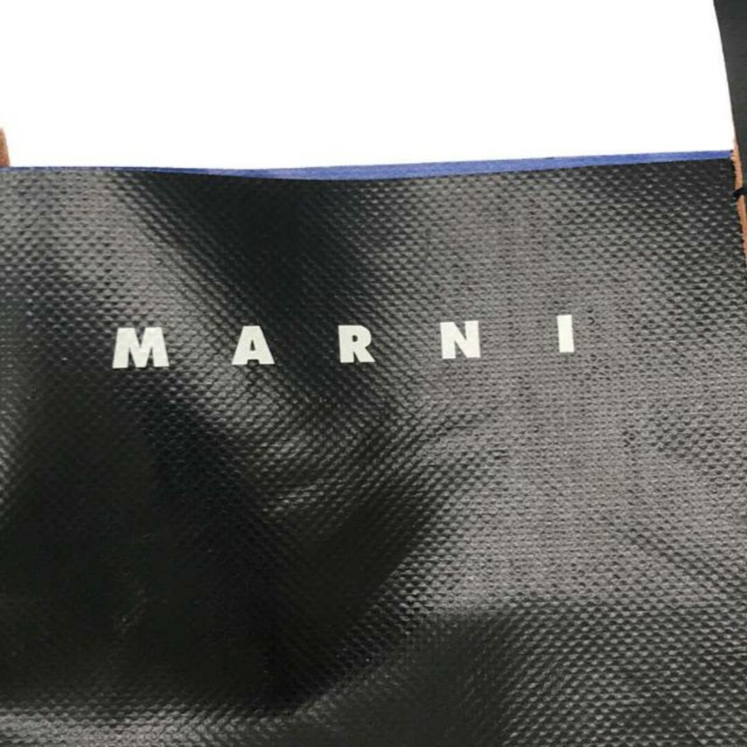 MARNI - MARNI / マルニ | バイカラー PVC ビッグトートバッグ MARNI - MARNI / マルニ | バイカラー PVC ビッグトートバッグ