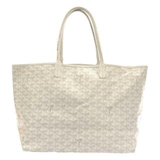 ゴヤール(GOYARD)の【美品】  GOYARD / ゴヤール | サンルイPM レザー トートバッグ | ホワイト | レディース(トートバッグ)