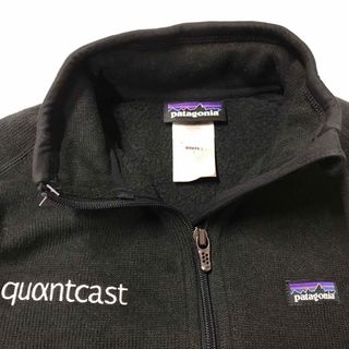 パタゴニア(patagonia)の美品　パタゴニア　ベターセータージャケット　フリース　黒　レディースS(ブルゾン)