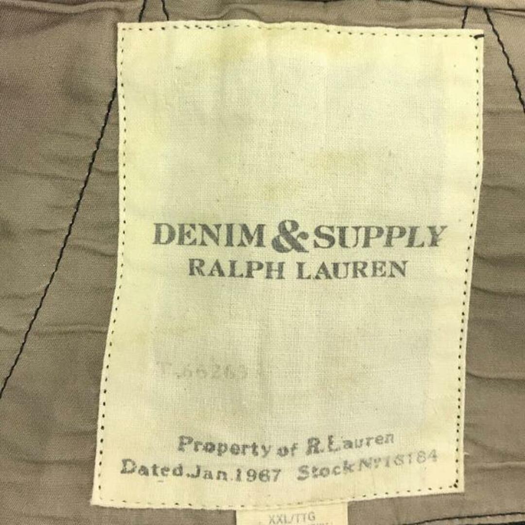 Denim & Supply Ralph Lauren(デニムアンドサプライラルフローレン)のDenim & Supply Ralph Lauren / デニムアンドサプライラルフローレン | コットン ダッフルコート | XXL | ブラック | メンズ メンズのジャケット/アウター(その他)の商品写真