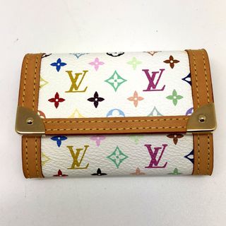 ルイヴィトン(LOUIS VUITTON)のルイヴィトン ポルトモネ・プラ M92657 マルチカラー モノグラム(コインケース)