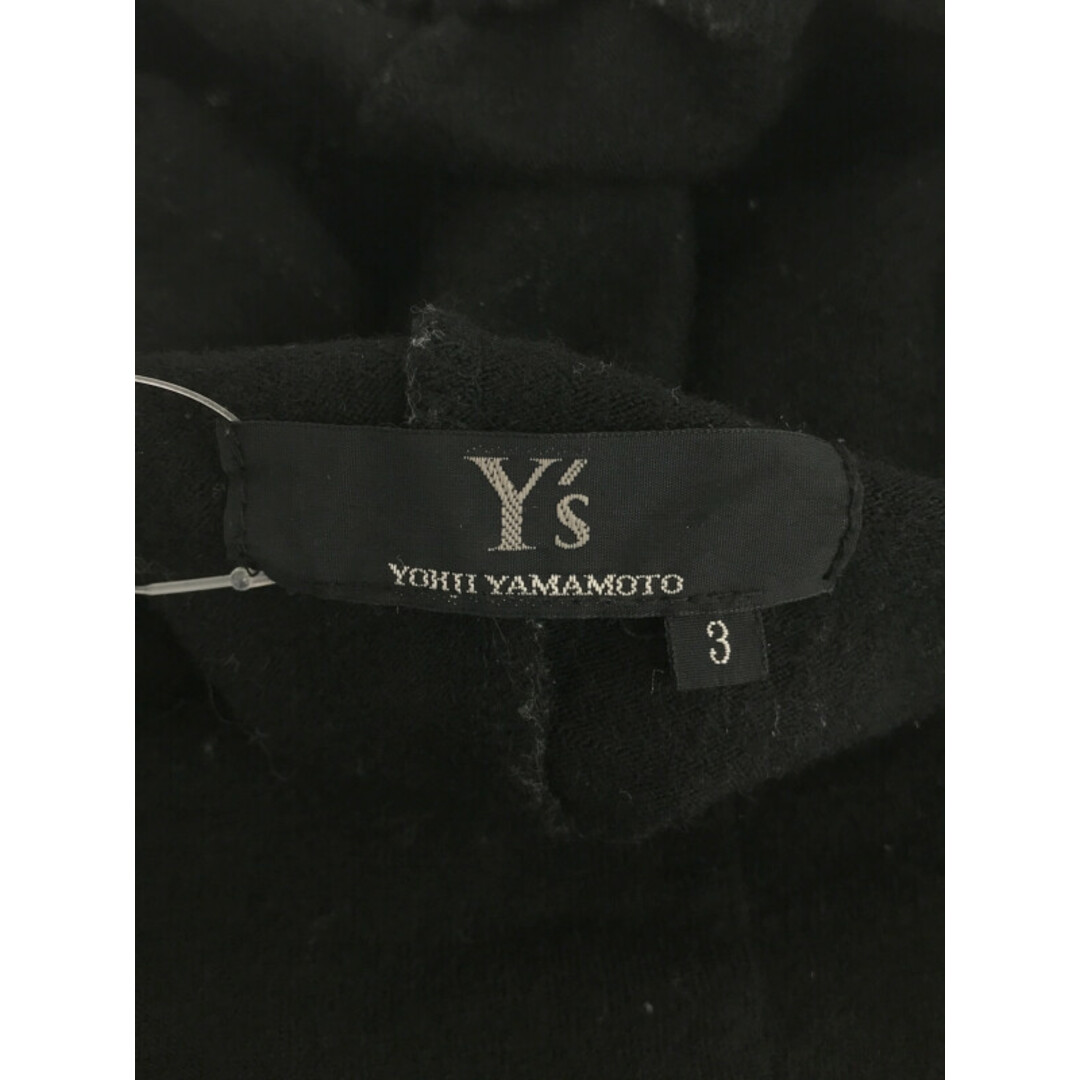 Y's(ワイズ)のY's ワイズ ロングスリーブカットソー ブラック 3 レディースのトップス(カットソー(長袖/七分))の商品写真
