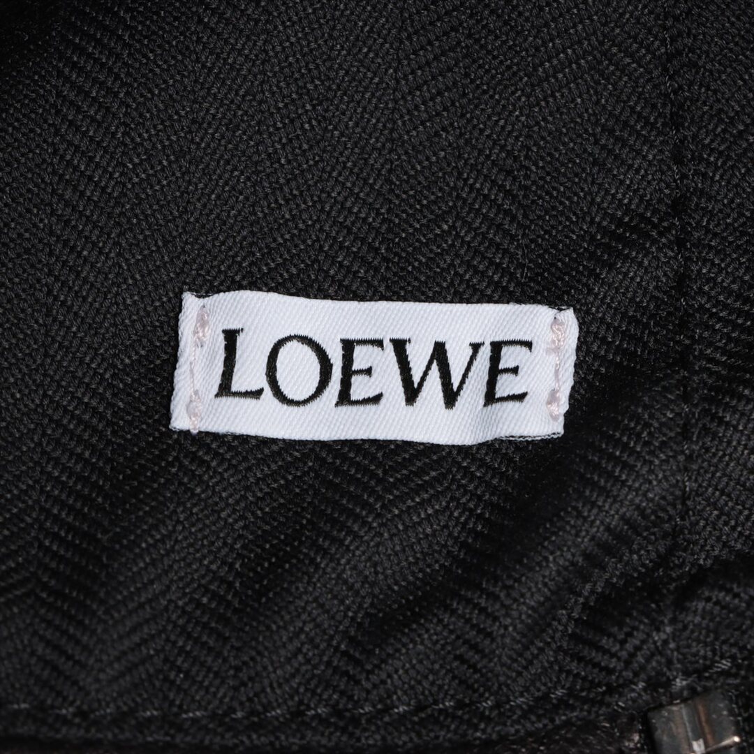 LOEWE(ロエベ)のロエベ アナグラム ラムスキン S ブラック レディース ハット レディースの帽子(ハット)の商品写真