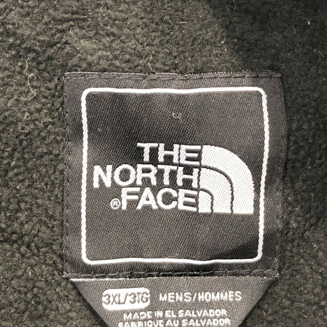 SALE///// THE NORTH FACE ノースフェイス デナリフリースジャケット 大きいサイズ  アウトドア ブラック (メンズ 3XL)  P3136