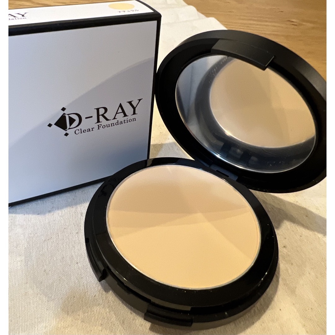 【新品未使用】D-RAY D-クリアファンデーション　ナチュラル コスメ/美容のベースメイク/化粧品(ファンデーション)の商品写真