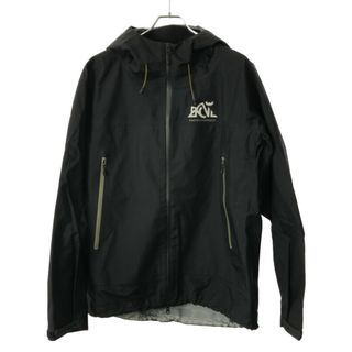 バックチャンネル(Back Channel)のBack Channel バックチャンネル NYLON 3LAYER MOUNTAIN PARKA マウンテンパーカー ブラック XL(マウンテンパーカー)