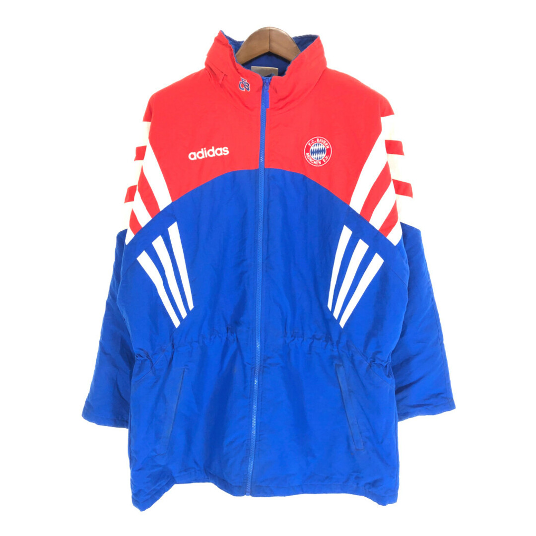 adidas - 80年代 adidas アディダス 中綿ジャケット 銀タグ スポーツ