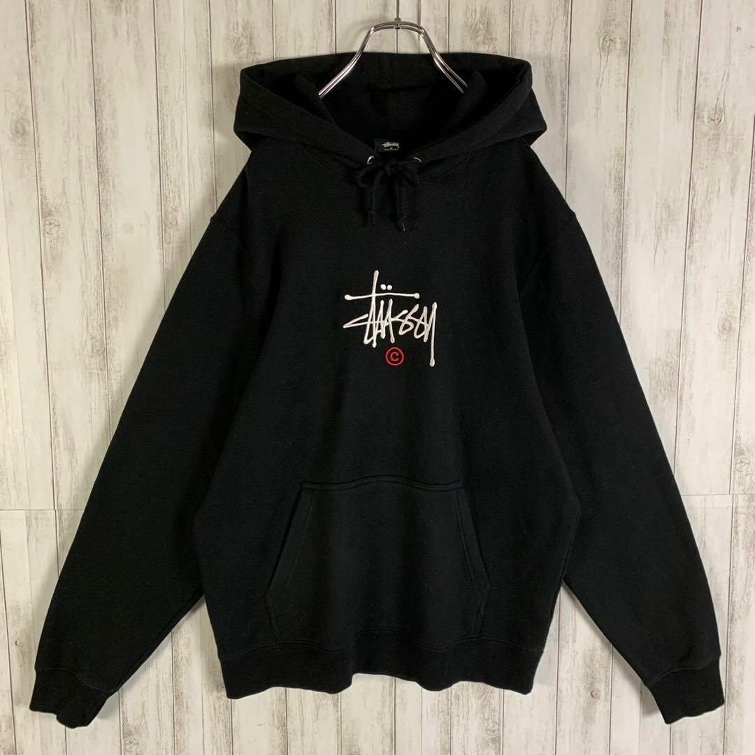 STUSSY - 【超絶人気モデル】ステューシー センター 刺繍ロゴ 即完売